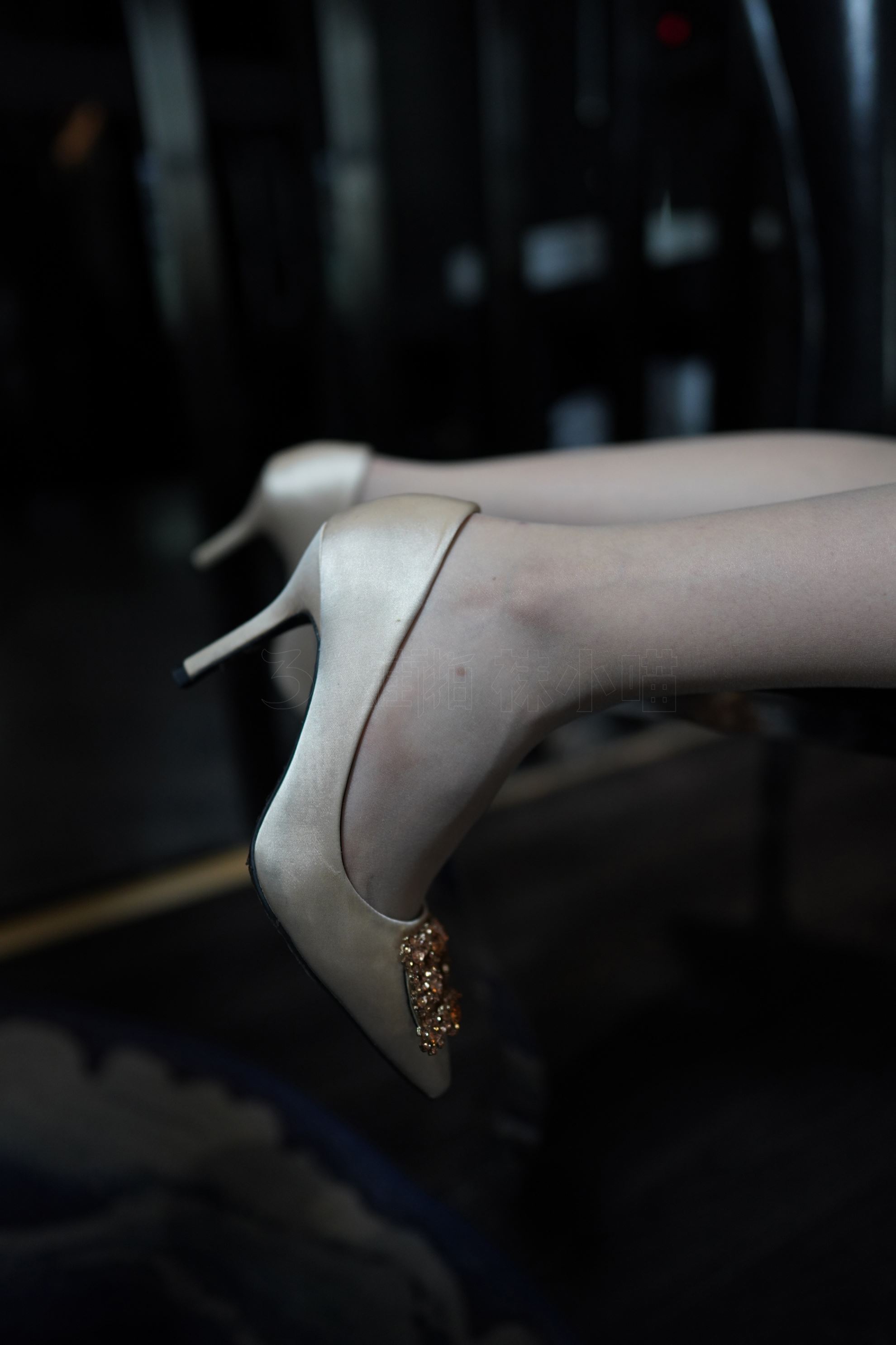 kittyWawa袜小喵  KT201 吊带袜天使